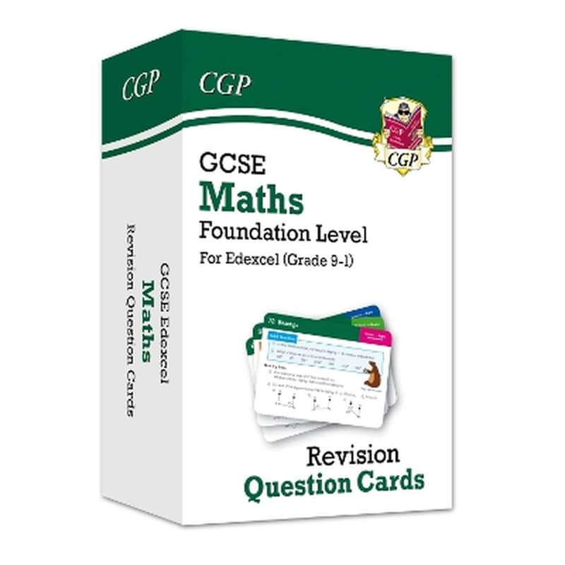 GCSE Maths Edexcel Revision Question Cards - Foundation