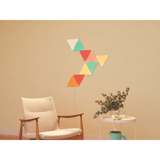 Έξυπνος Φωτισμός Nanoleaf Shapes Triangles 4PK image 3