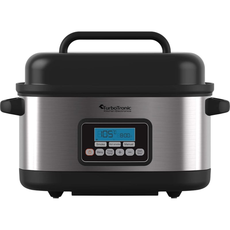 TURBOTRONIC Πολυμάγειρας ΤURBOTRONIC TT-ES200 600 W 8 L Ασημί