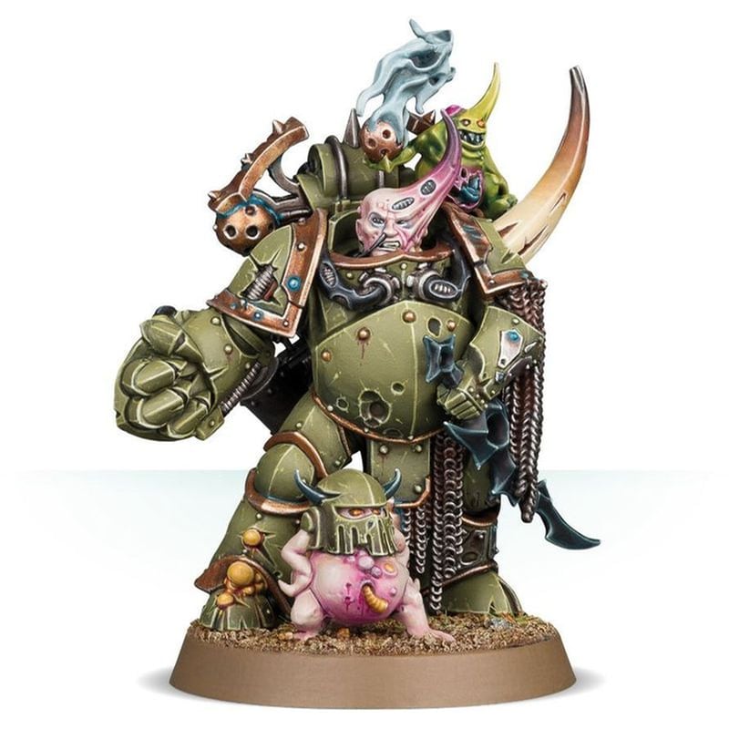 Death Guard Plague Marine Champion Warhammer 40k GAMES WORKSHOP