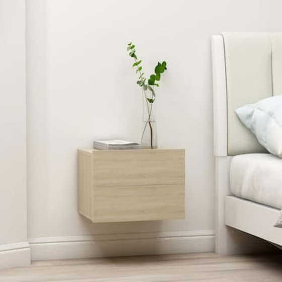 Vidaxl Κομοδίνο Χρώμα Sonoma Δρυς 40 X 30 X 30 Εκ. Από Μοριοσανίδα image 0