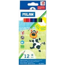 Ξυλομπογιές Milan Κουτί 211 12 Τεμάχια