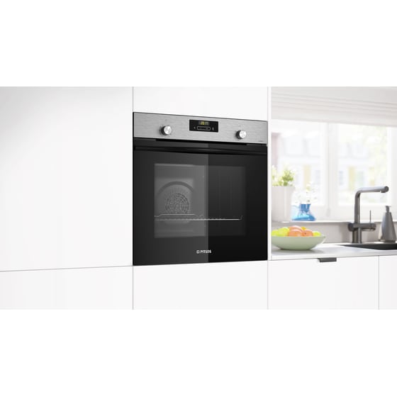 PITSOS PH21M40X4 71 Lt Inox Εντοιχιζόμενος Φούρνος Άνω Πάγκου image 3