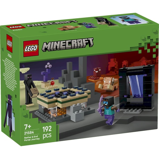 LEGO® Minecraft® Nether & End Portal Journey (21584) image 0