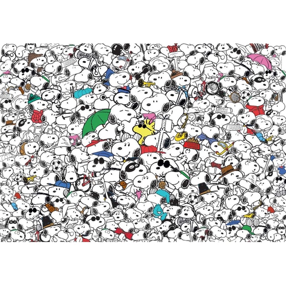 Παζλ Clementoni Impossible Peanuts - Compact Box (1000 Κομμάτια) image 1