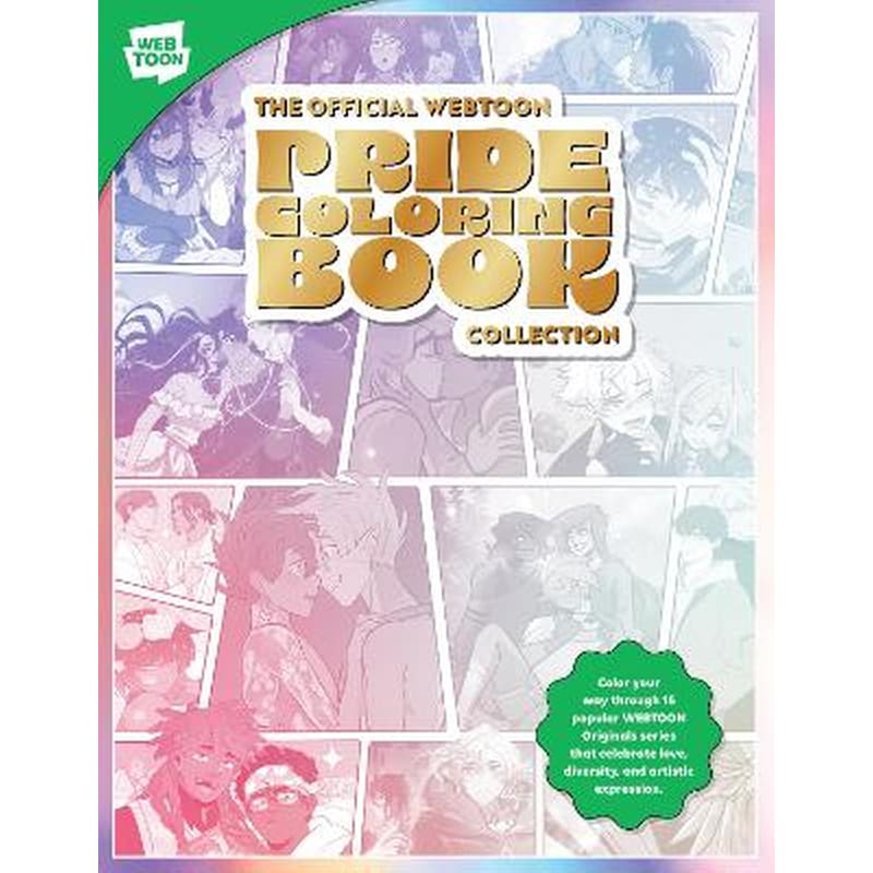 The Official WEBTOON Pride Coloring Book Collection