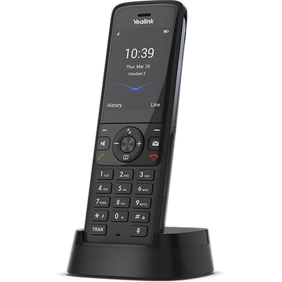 Ασύρματο Τηλέφωνο Dect IP Yealink W78H Handset - Black image 0