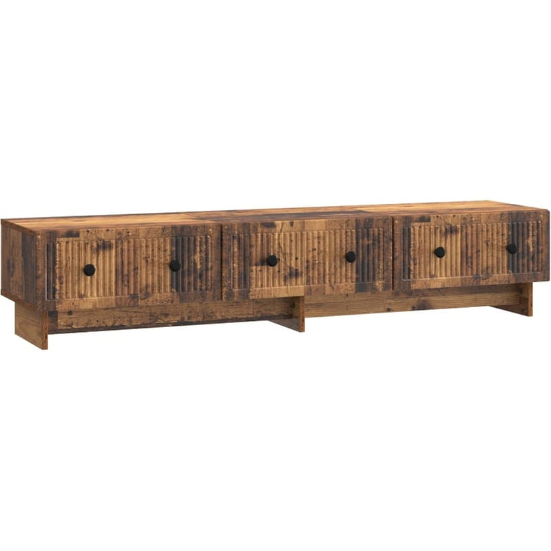 Έπιπλο Τηλεόρασης VidaXL 147x34.5x30 cm - Παλαιωμένο Ξύλο