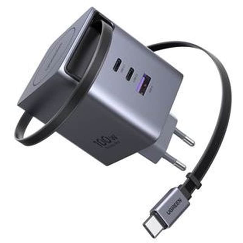 Φορτιστής Πρίζας UGREEN X616 65828 100W με καλώδιο USB-C 100W - Gray