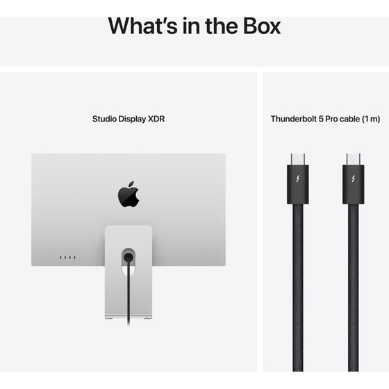 Apple Studio Display XDR MFEN4YP/A Monitor 27" 5K UHD Retina Flat 120Hz (Vesa Mount Adapter - Stand not included) image 8