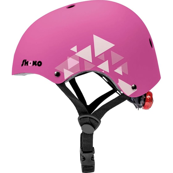 Παιδικό Κράνος SHOKO με Φως Bubble BlushMedium (51-54 cm) - Ροζ με Σχέδιο image 2