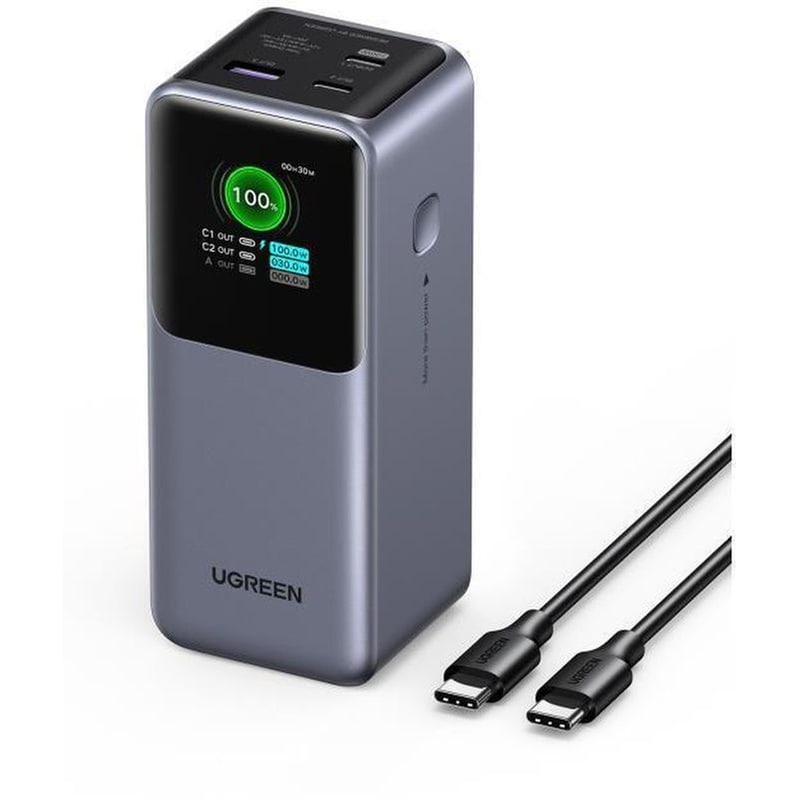 UGREEN Powerbank Ugreen PB721 35524B 20.000mAh 130W - Black