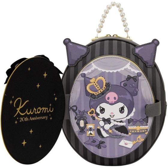 LOUNGEFLY KUROMI 20TH ANNIV CAMEO MINI image 1