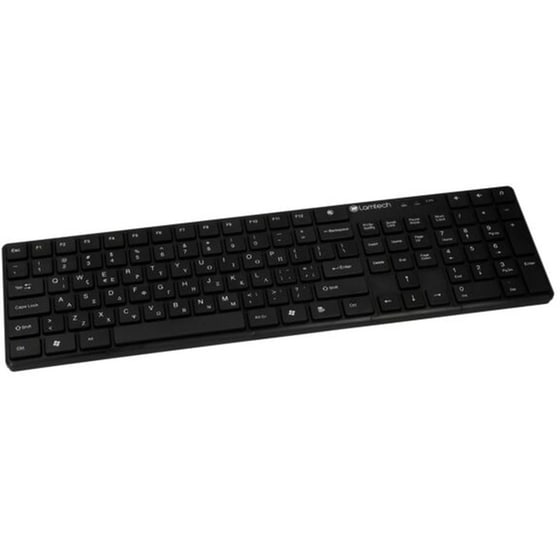 Lamtech LAM113065 Ασύρματο Πληκτρολόγιο Black (GR/US) image 0