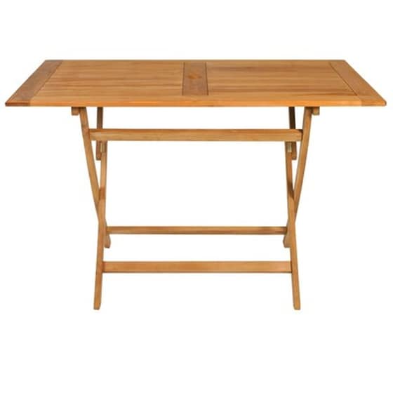 Vidaxl Σετ Τραπεζαρίας Κήπου 7 Τεμαχίων Από Μασίφ Ξύλο Teak image 4