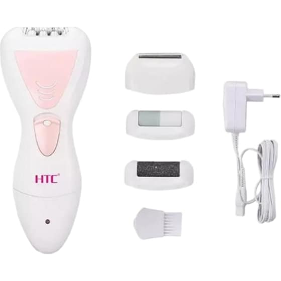 Αποτριχωτική Μηχανή Σώματος/Μπικίνι HTC HL-026 WET & DRY Ροζ image 1