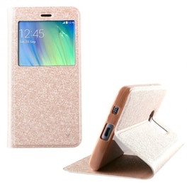 Θήκη Samsung Galaxy A3 2016 - Volte-Tel View Leather TPU - Gold