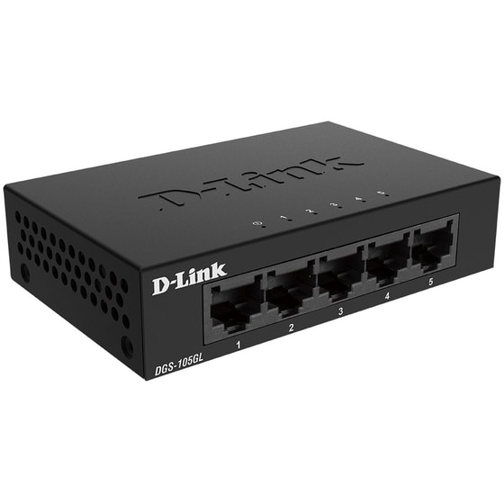 D-Link DGS-105GL Network Switch Unmanaged Gigabit Ethernet (1000 Mbps) image 1