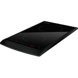 TAURUS DARKFIRE DOMINO 1300+1900 W Μαύρο Επιτραπέζια Εστία