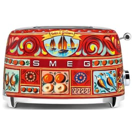 SΜΕG TSF01DGEU DOLCE & GABBANA 2 Θέσεων 950W Κόκκινο Φρυγανιέρα