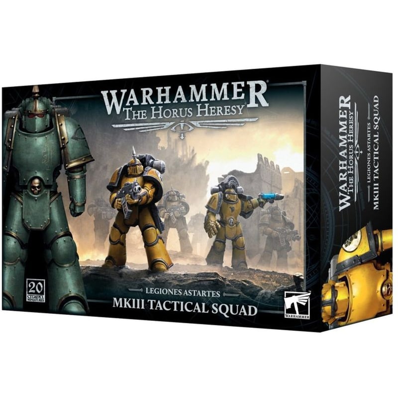 GAMES WORKSHOP Horus Heresy L/a: Mkiii Tactical Squad Warhammer 40k GAMES WORKSHOP