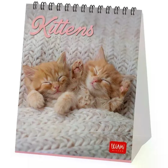 Ημερολόγιο Γραφείου Legami 2026 Kittens image 0