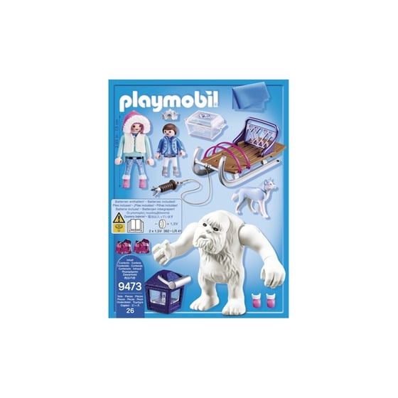 PLAYMOBIL® Γέτι Με Έλκηθρο (9473) image 3