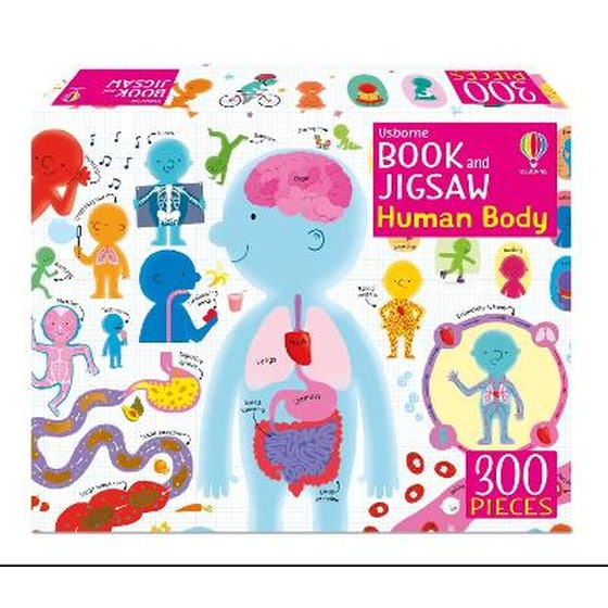 Usborne Book and Jigsaw Human Body image 0