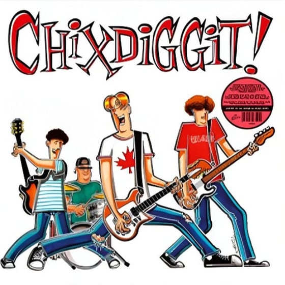 Chixdiggit! (LP Red) image 0
