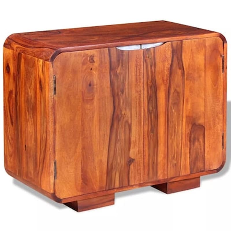 VIDAXL Vidaxl Ντουλάπι 75 X 35 X 60 Εκ. Από Μασίφ Ξύλο Sheesham