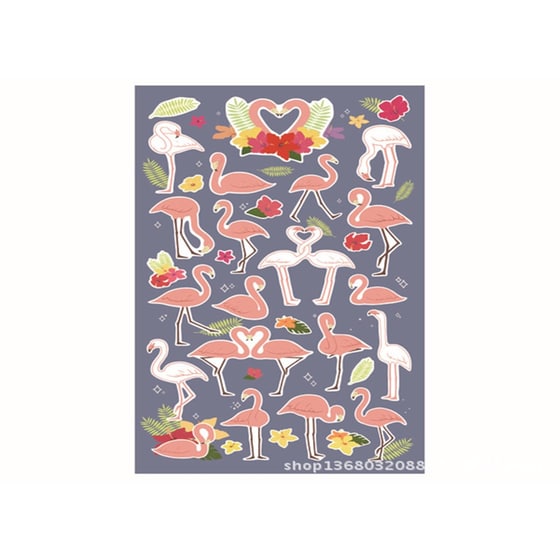 Αυτοκόλλητα Φλαμίγκο image 0