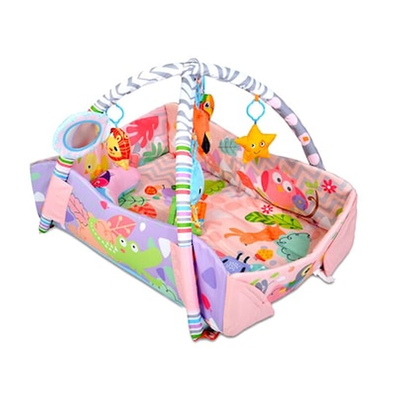 Γυμναστήριο-χαλάκι Δραστηριοτήτων Oasis Jl628-1b Pink Cangaroo 3800146265342