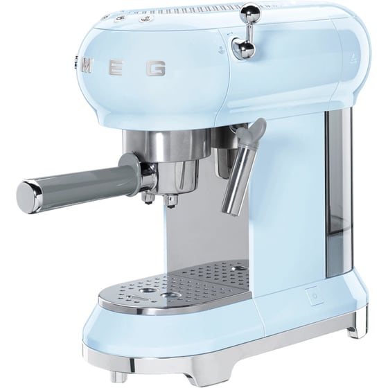 SMEG ΣΤΥΛ 50's ECF01PBEU 1350W 15bar Μηχανή Espresso Χειροκίνητη image 1