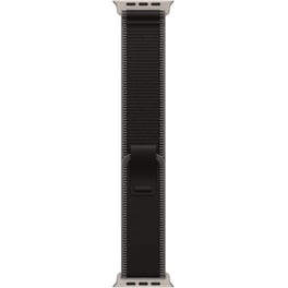 Λουράκι Apple Trail Loop S/M για Apple Watch 49mm - Black/Charcoal with Natural Titanium Finish