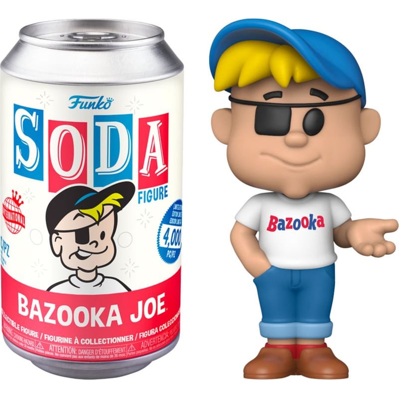 Funko Vinyl Soda Ad Icons - Bazooka Joe Φιγούρα (le4000)