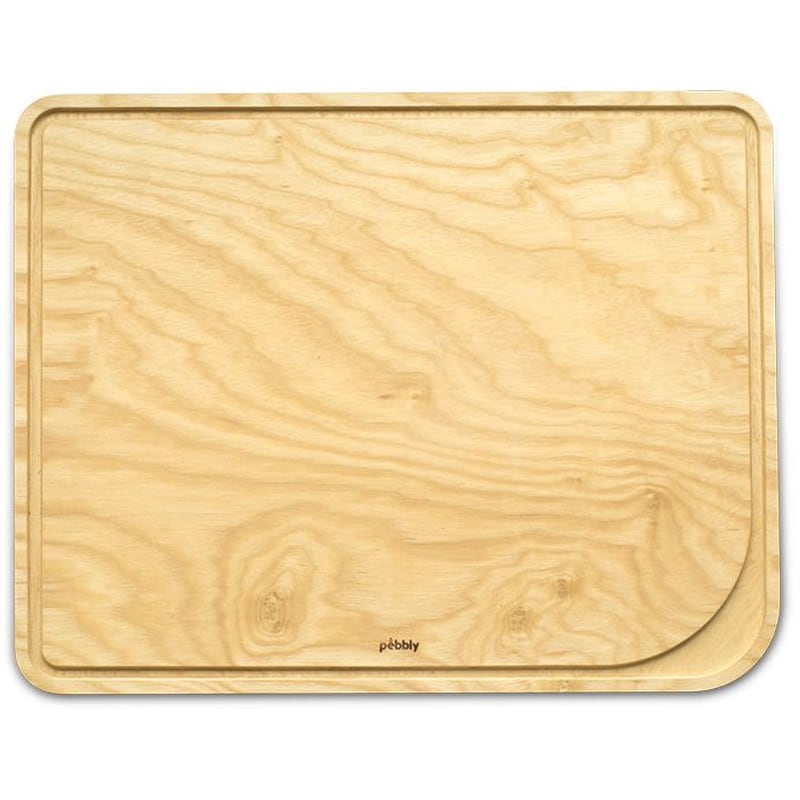 PEBBLY Επιφάνεια Κοπής PEBBLY MIF002 50 x 40 cm - Καφέ