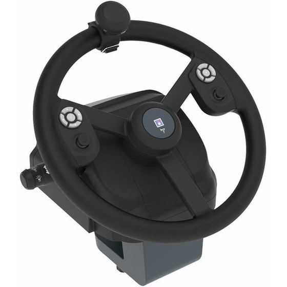 Τιμονιέρα με πετάλια Hori HPC-043U Farming Simulator για PC - Μαύρο image 2