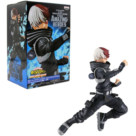 Συλλεκτική Φιγούρα Banpresto - My Hero Academia: World Heroes' Mission The Amazing Heroes - Shoto Todoroki image 1