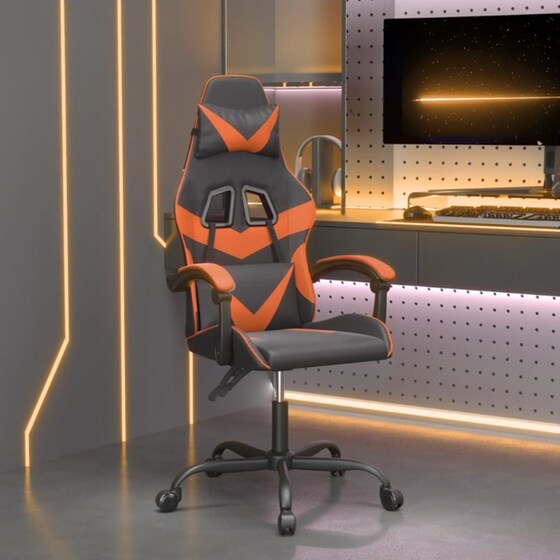 Καρέκλα Gaming VIDAXL 3143848 από Τεχνητό Δέρμα - Μαύρο image 7