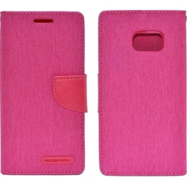 Θήκη Samsung Galaxy S7 - Mercury Canvas Diary - Ρόζ