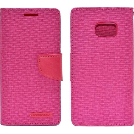 Θήκη Samsung Galaxy S7 - Mercury Canvas Diary - Ρόζ image 0
