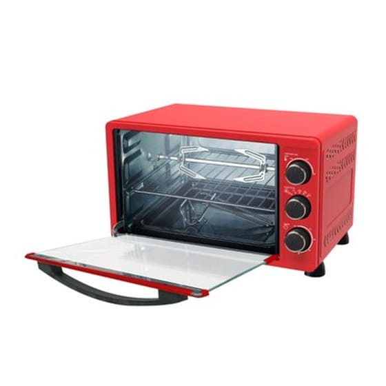 TURBOTRONIC TT-EV23RED 23 Lt Κόκκινο Φουρνάκι image 2