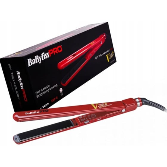 Επαγγελματική Πρέσα Μαλλιών Babyliss Pro Red Bab2072epre Fast And Furious  25mm image 3
