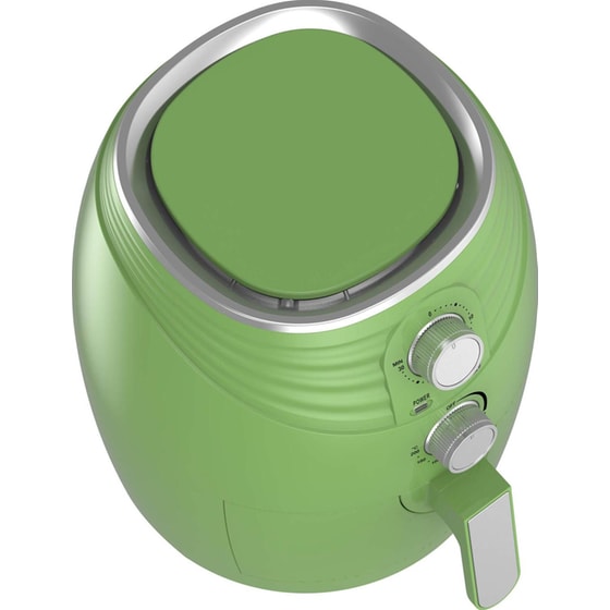 TURBOTRONIC TT-AF11M με Αποσπώμενο Κάδο 1200 W 3.5 L Πράσινο Φριτέζα Αέρος image 3