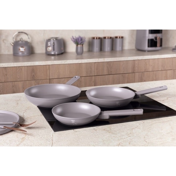 Σετ Τηγάνια BERLINGER HAUS BH-8108 3 τμχ Γκρι image 1
