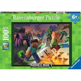 Παιδικό Παζλ Ravensburger Monster Minecraft (100XXL Κομμάτια)