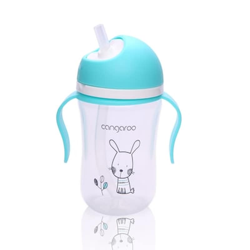 CANGAROO Εκπαιδευτικό Ποτηράκι 6m Και 300ml Bunny Blue C0587 Cangaroo 3800146259709