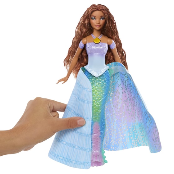 Mattel Κούκλα Disney Princess Η Μικρή Γοργόνα - Άριελ που Μεταμορφώνεται (HLX13) image 2
