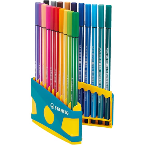Μαρκαδόροι Γραφής Stabilo Pen 68 Colorparade 1.0 mm (20 Τεμάχια) image 1