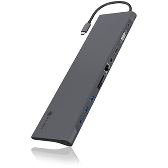 Docking Station Icy Box IB-DK2102-C - Μαύρο image 2